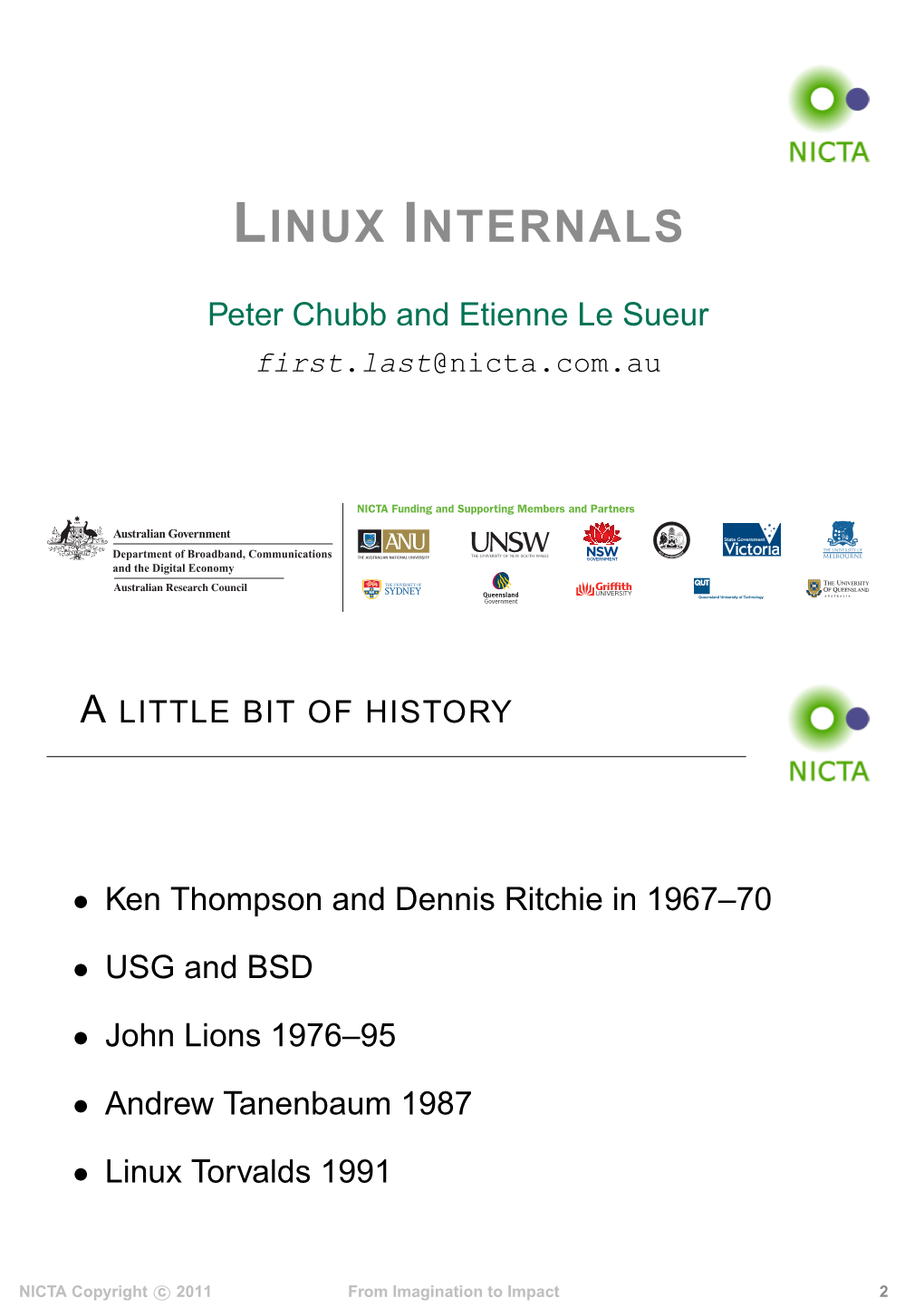 Linux Internals