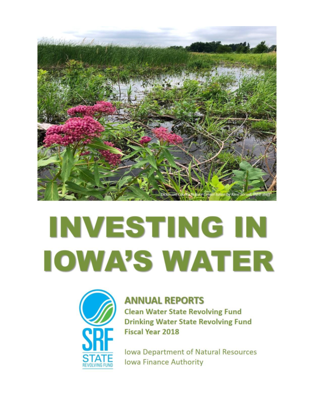 Investing in Iowa's Water CW/DW SRF Annual Report