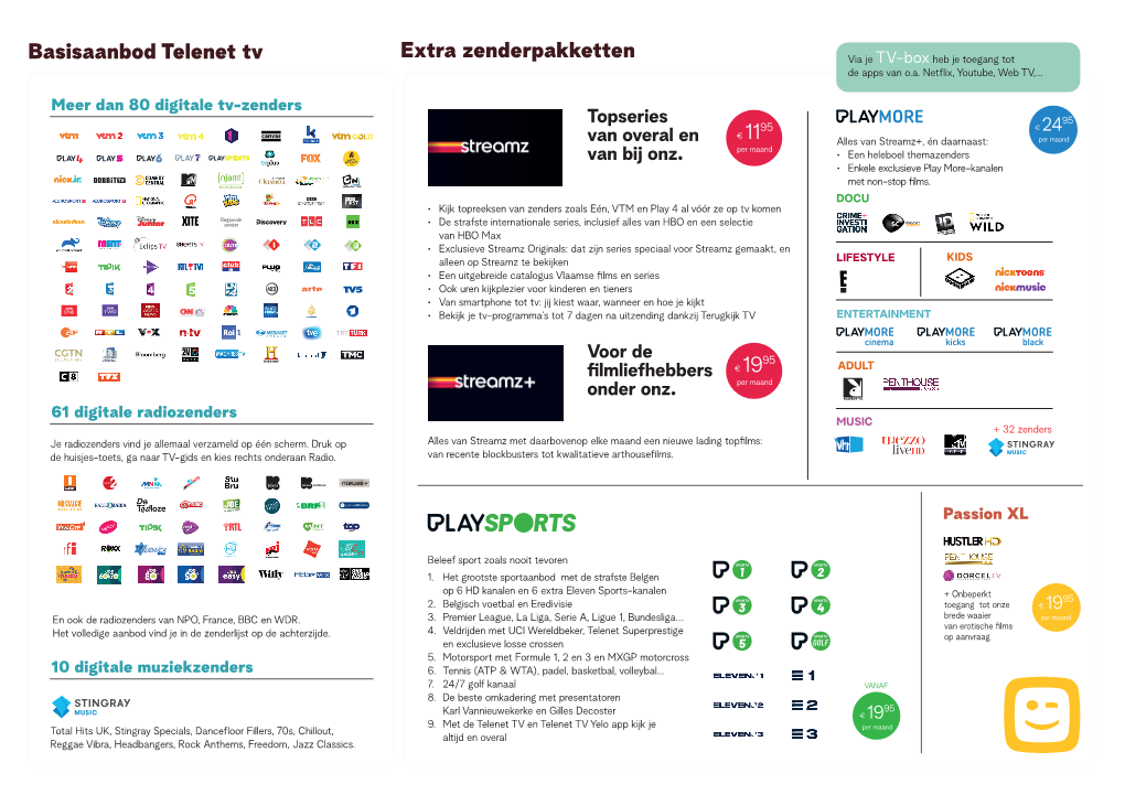 Telenet TV-Box Vlaanderen