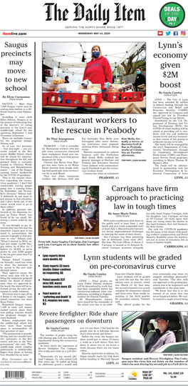 Restaurant Workers to the Rescue in Peabody