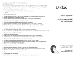 How to Choose a Dildo 3
