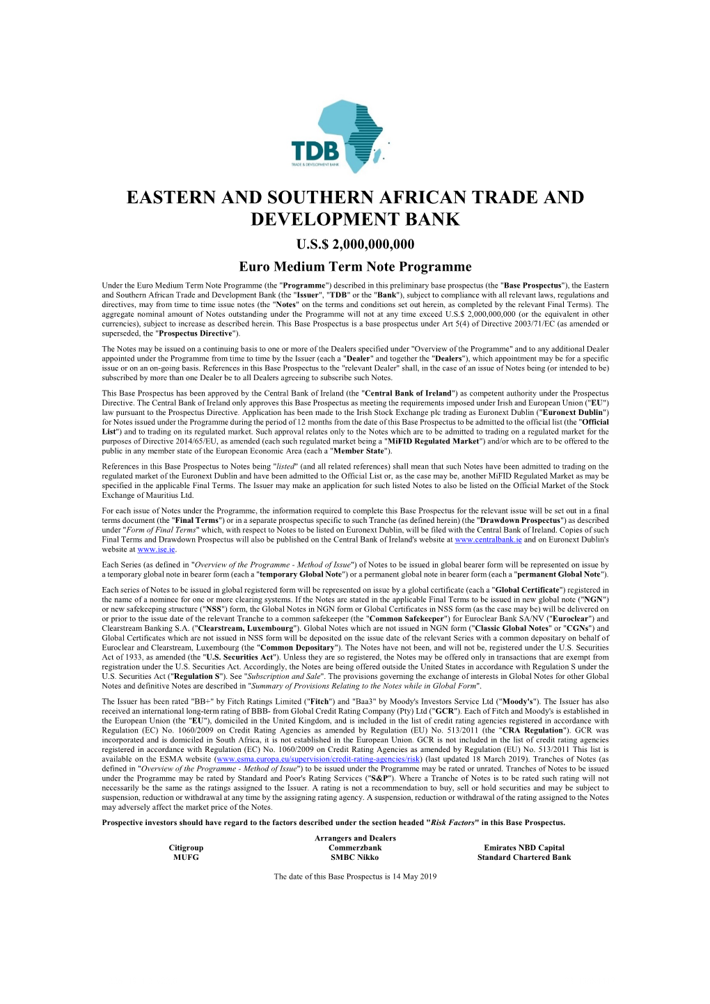 Eastern and Southern African Trade and Development Bank