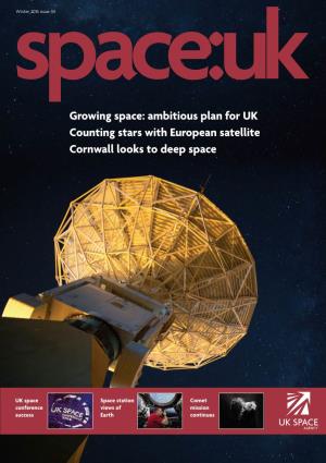 Ambitious Plan for UK Counting Stars with European Satellite Cornwall Looks to Deep Space