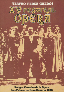 XV Festival Ópera 1982