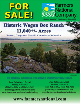 Historic Wagon Box Ranch 11040+