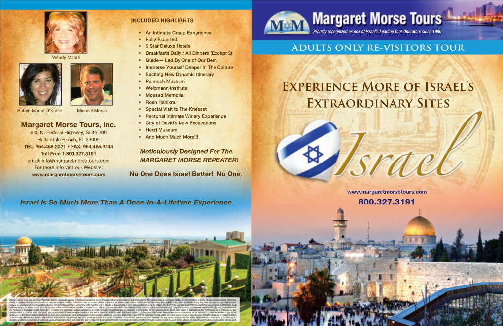 Revisitors Tour Brochure