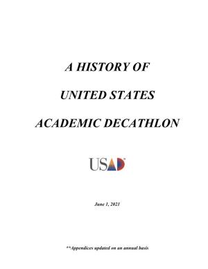USAD History Addendum