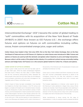 Download Cotton Market Information