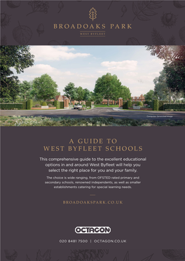 A Guide to West Byfleet Schools