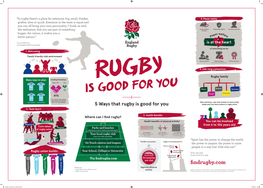 Rugby Union Builds