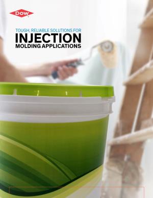 Solutions for Injection Molding Applications Selection Guide