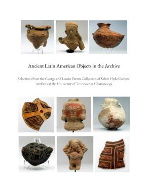 Ancient Latin American Objects in the Archive