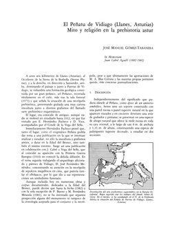 El Peñatu De Vidiago (Llanes, Asturias). Mito Y Religión En La Prehistoria As Tur 267