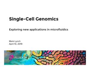 Single-Cell Genomics