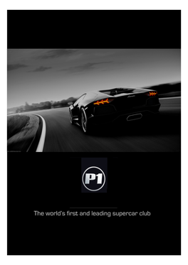 The World's First and Leading Supercar Club