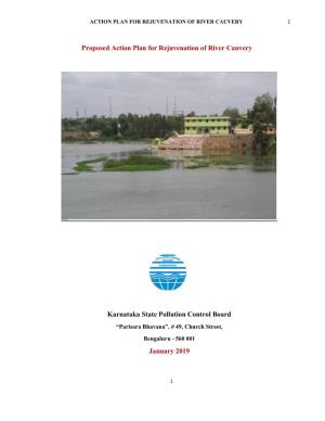 Proposed Action Plan for Rejuvenation of River Cauvery