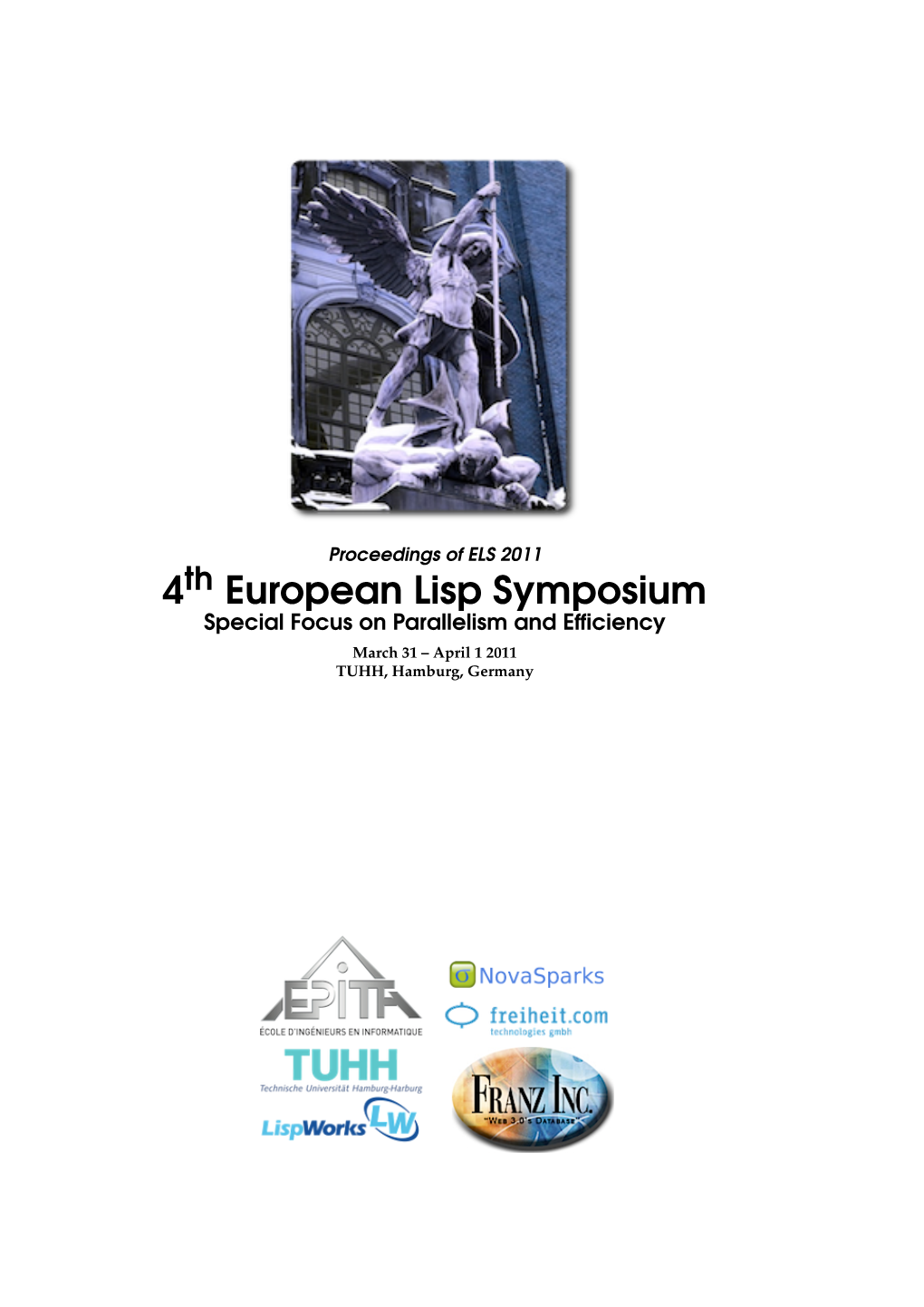 4 European Lisp Symposium