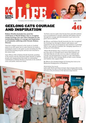 Geelong Cats Courage and Inspiration