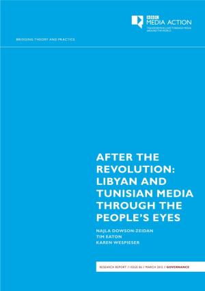 After the Revolution: Libyan and Tunisian Media Through the People’S Eyes