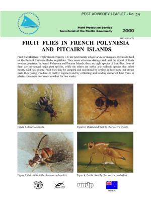 PAL-29-Fruit-Flies-French-Polynesia & Pitcairn Is-En