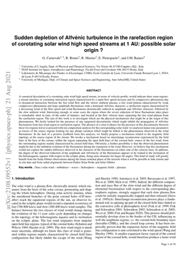 Sudden Depletion of Alfv\'Enic Turbulence in the Rarefaction Region