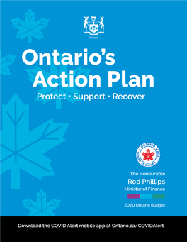 Ontario's Action Plan: Protect, Support, Recover – 2020 Ontario Budget