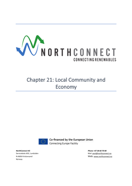 Chapter 21: Local Community and Economy