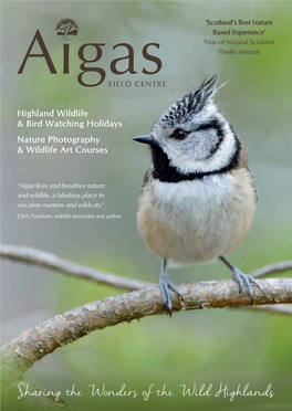 Sharing the Wonders of the Wild Highlands Staying at Aigas