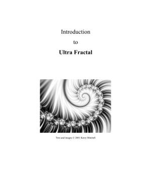 Introduction to Ultra Fractal