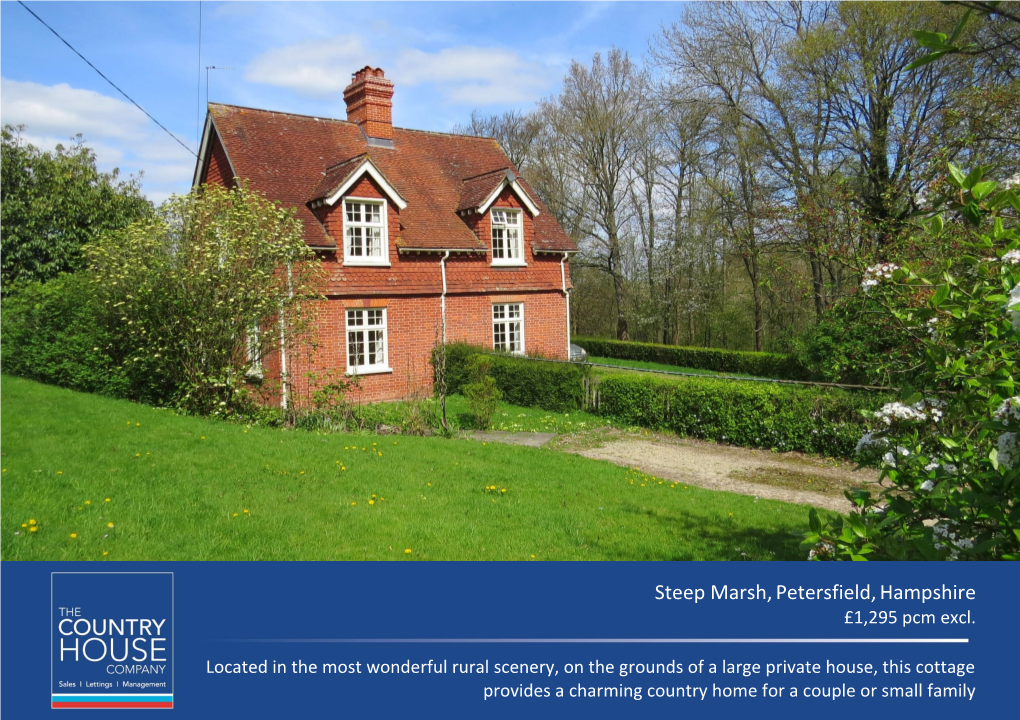 Steep Marsh,Petersfield,Hampshire