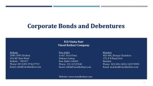 Corporate Bonds and Debentures