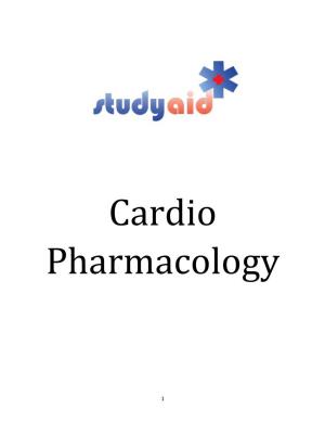 Cardio Pharmacology