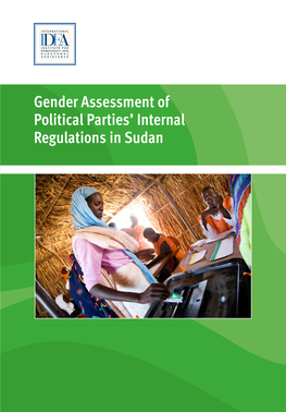 Gender Assessment of Political Parties' Internal Regulations in Sudan