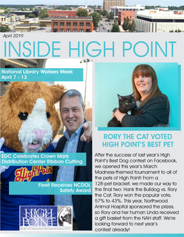 Rory the Cat Voted High Point's Best