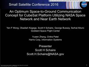 Small Satellite Conference 2016