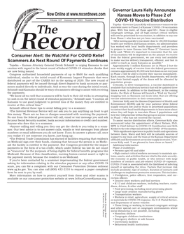 The Record – Jan. 28, 2021
