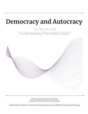 Democracy and Autocracy 18