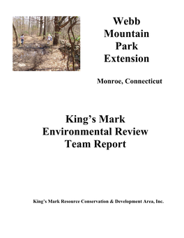 Webb Mountain Park Extension King's Mark Environmental Review Team