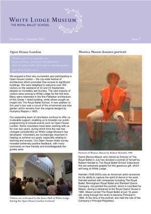 White Lodge Museum Newsletter Issue 7