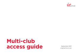 Multi-Club Access Guide
