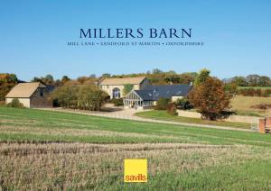 Millers Barn Mill Lane • Sandford St Martin • Oxfordshire