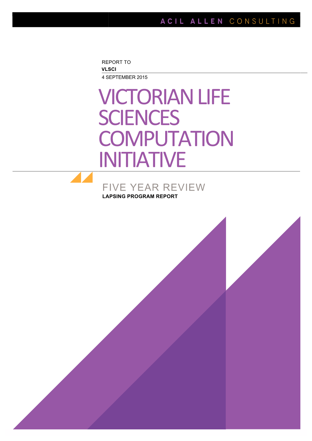 Victorian Life Sciences Computation Initiative