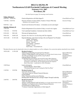 Western LEAD 2002 Agenda