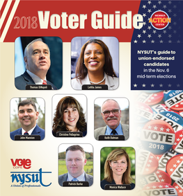 NYSUT's Guide to Union-Endorsed Candidates in the Nov. 6 Mid-Term