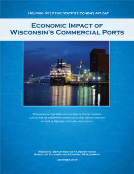 Economic Impact of Wisconsin's Commercial Ports