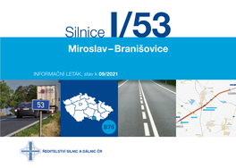 Silnice I/53 Miroslav – Branišovice