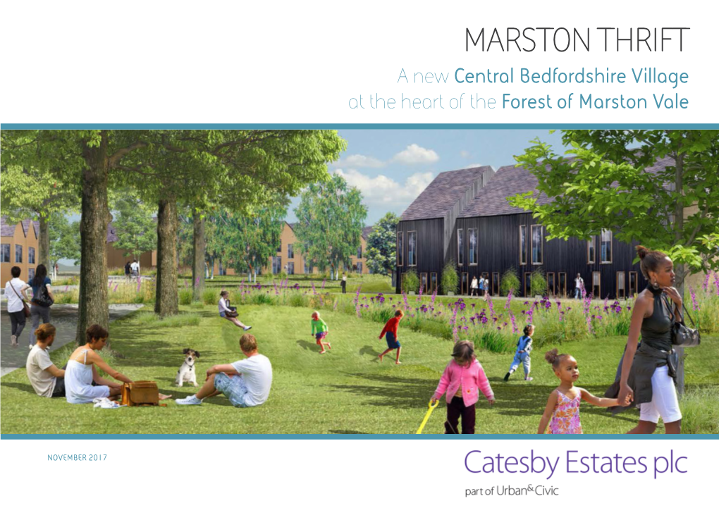 MARSTON THRIFT a New Central Bedfordshire Village at the Heart of the Forest of Marston Vale