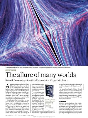 The Allure of Many Worlds Robert P