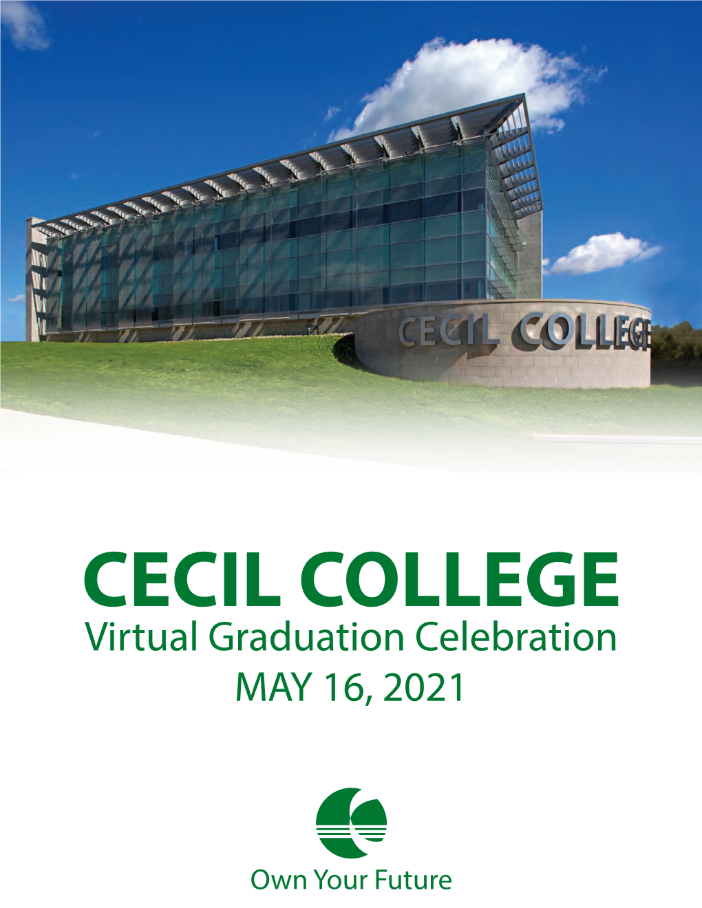 Virtual Graduation Celebration MAY 16, 2021