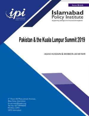 Pakistan & the Kuala Lumpur Summit 2019